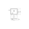 Lustertone Classic Stainless Steel 25" X 21-1/4" X 7-7/8", 0-Hole Single Bowl Drop-In Sink With Quick-Clip in Lustertone