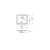 Lustertone Classic Stainless Steel 22" X 19-1/2" X 4", 0-Hole Single Bowl Drop-In Classroom Ada Sink in Lustrous Satin
