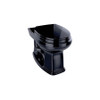 Round Front Toilet Bowl in Ebony