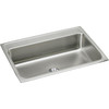 Lustertone Classic, Perfect Drain Lustertone Classic Stainless Steel 31" X 22" X 7-5/8", 0-Hole Single Bowl Drop-In Sink With Perfect Drain(R) in Lustrous Satin