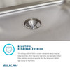 Lustertone Classic Stainless Steel 31" X 22" X 5-1/2", 0-Hole Single Bowl Drop-In Ada Sink in Lustrous Satin