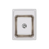 Lustertone Classic Stainless Steel 17" X 22" X 10-1/8", 0-Hole Single Bowl Drop-In Sink With Perfect Drain(R) in Lustrous Satin