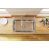 Lustertone Classic Stainless Steel 31" X 22" X 11-5/8", 0-Hole Single Bowl Drop-In Sink in Lustrous Satin