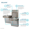 Ezh2O Bottle Filling Station With Bi-Level Ada Cooler Hands Free Activation Refrigerated Stainless