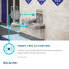 Ezh2O Bottle Filling Station With Bi-Level Ada Cooler Hands Free Activation Refrigerated Stainless