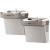 Dual Hands-Free Activation Bi-Level Ada Cooler Non-Filtered Refrigerated Light Gray