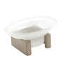 Soap Dish Transitional 2-3/4-in in Satin Nickel Soap Dish Transitional 2-3/4-in in Satin Nickel