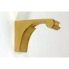 Shelf Brackets Transitional in Polished Brass Shelf Brackets Transitional in Polished Brass