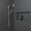 Croma 100 Handshower E 3-Jet, 2.5 Gpm in Chrome