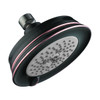 Croma 100 Classic Showerhead 3-Jet, 2.5 Gpm in Rubbed Bronze
