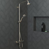 Croma 100 Classic Showerhead 3-Jet, 2.5 Gpm in Polished Nickel