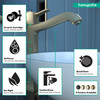 Metropol Classic Single-Hole Faucet 260 With Pop-Up Drain, 1.2 Gpm in Brushed Bronze