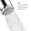 Clubmaster Showerhead 3-Jet, 2.5 Gpm in Matte Black