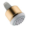 Clubmaster Showerhead 3-Jet, 2.5 Gpm in Brushed Bronze