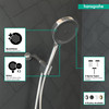 Rainfinity Handshower 130 3-Jet, 1.75 Gpm in Chrome