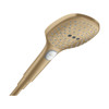 Raindance Select E Handshower 120 3-Jet, 2.5 Gpm in Brushed Bronze