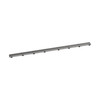 Raindrain Match Boardwalk Trim 59 Boardwalk 1/8" With Height Adjustable Frame In Brushed Stainless Steel