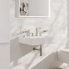 Tecturis E Widespread Faucet 150, 1.2 Gpm in Brushed Nickel