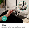 Talis N Semi-Pro Powderspray Kitchen Faucet 1.75 Gpm in Brushed Gold Optic