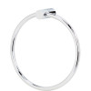 Spa 1 A7040-PC Modern Towel Ring 6-in in Polished Chrome Spa 1 A7040-PC Modern Towel Ring 6-in in Polished Chrome