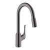 Allegro N Higharc Kitchen Faucet, 2-Spray Pull-Down, 1.75 Gpm in Brushed Black Chrome