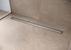 Raindrain Match Trim Zero/ Tile 47 1/4" With Height Adjustable Frame in Brushed Stainless Steel