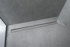 Raindrain Match Trim 27 5/8" With Height Adjustable Frame in Chrome