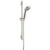 Croma 100 Wallbar Set 3-Jet, 1.75 Gpm in Brushed Nickel