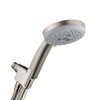 Croma 100 Handshower Set 3-Jet, 2.5 Gpm in Brushed Nickel