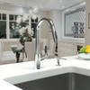 Focus Higharc Kitchen Faucet, 2-Spray Pull-Down, 1.5 Gpm in Chrome