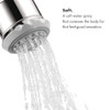 Clubmaster Pressure Balance Shower Set With Rough, 2.5 Gpm in Chrome