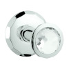 Volume Control Trim with Round Handle in Swarovski Crystal