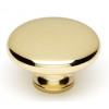Alno A814-45-PB Knob Traditional 1-3/4-in in Polished Brass Alno A814-45-PB Knob Traditional 1-3/4-in in Polished Brass
