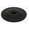 Knob Backplate Traditional 1-in in Matte Black Knob Backplate Traditional 1-in in Matte Black