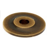 Knob Backplate Traditional 3/4-in in Antique English Matte Knob Backplate Traditional 3/4-in in Antique English Matte