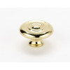 Rope A817-14-PB Knob Traditional 1-1/4-in in Polished Brass Rope A817-14-PB Knob Traditional 1-1/4-in in Polished Brass