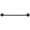 Bath Rustic Towel Bar in Dark Bronze Bath Rustic Towel Bar in Dark Bronze
