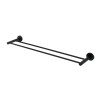 Contemporary I A8325-24-BRZ Double Towel Bar Modern in Bronze