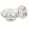 Soap Dish Traditional in Polished Chrome