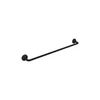 Universal Circular Towel Bar, 24" in Matte Black