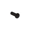 Universal Circular Small Hook in Matte Black