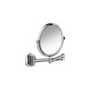 Universal Circular Shaving Mirror in Chrome