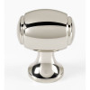 Knob Transitional 1-1/8-in in Polished Nickel