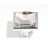 Crystal C212-CLR/PC Traditional Knob in Polished Chrome