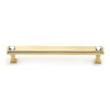 Crystal C213-6-PB Pull Traditional in Polished Brass
