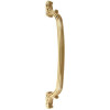 Ornate D3650-12-PB Appliance Pull Traditional in Polished Brass