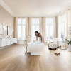 Freestanding Single Lever Bath Mixer in Brushed Nickel