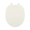Plastic Round Toilet Seat in Biscuit/Linen