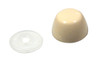 Bolt Cap and Base for All Bidet Models (except Mercer) in Bone