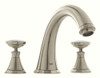 3-Hole Bath Combination in Brushed Nickel